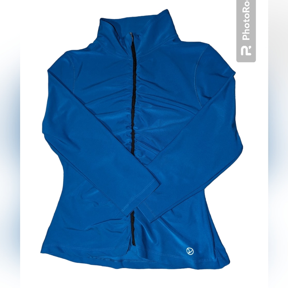 Zip-up exercise top